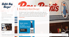 Desktop Screenshot of dutchboyburger.com